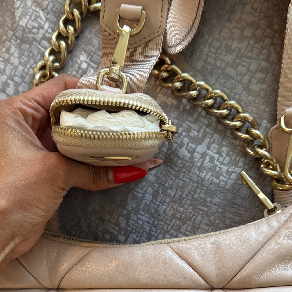 Prada Nappa Triangle Quilted Leather Patchwork Sy… - image 5